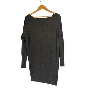 GOLDRAY Women Vayomi Asymmetric Dolman Slouchy Tunic Pullover Sweater Sz M Gray